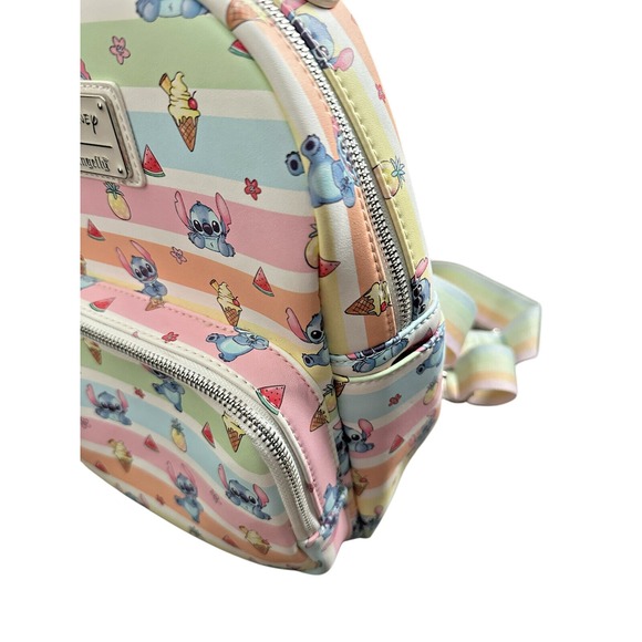 Loungefly Disney Lilo & Stitch Fruits Mini Backpack Bag - Picture 5 of 13